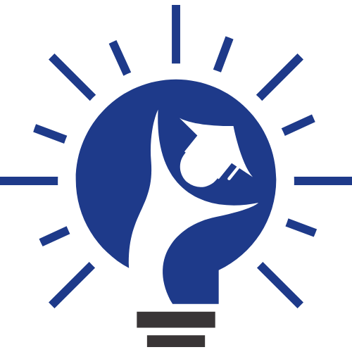 Orange Black Minimalist Smart Student Logo